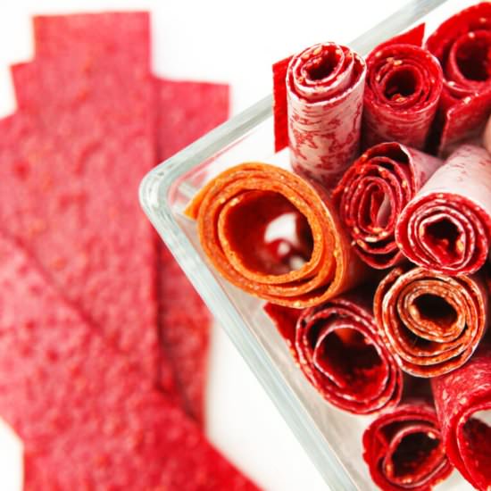 Homemade Fruit Roll Ups - Recipe photo by pipandebby