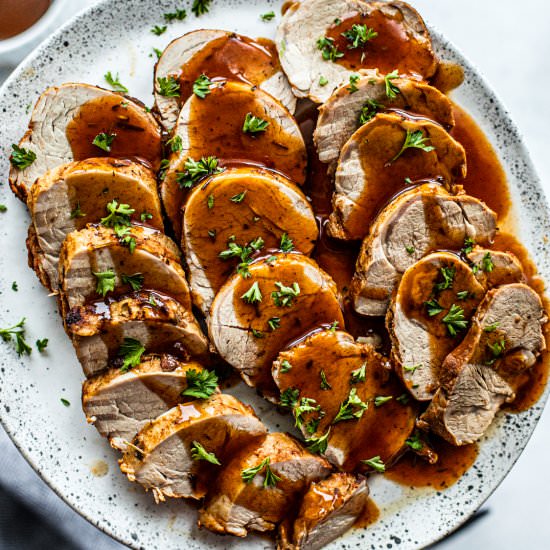 Instant Pot Pork Tenderloin - Recipe photo by killingthyme