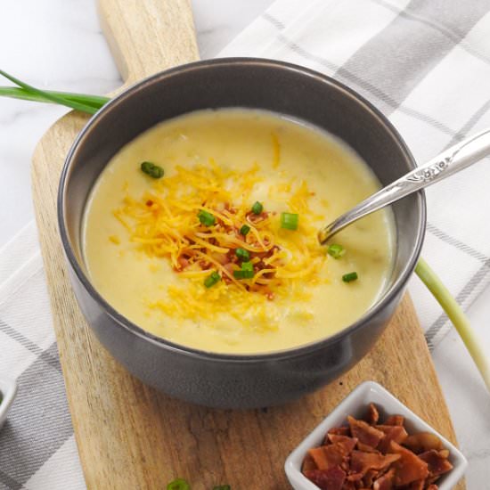 Creamy Potato Soup - Recipe photo by House of Elyn Ryn