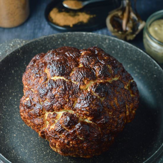 Harrisa Roasted Cauliflower - Recipe photo by Mummys FastandEasy