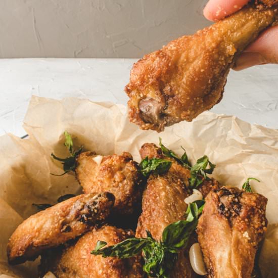 Air Fryer Chicken Wings - Recipe photo by CookingInChinglish