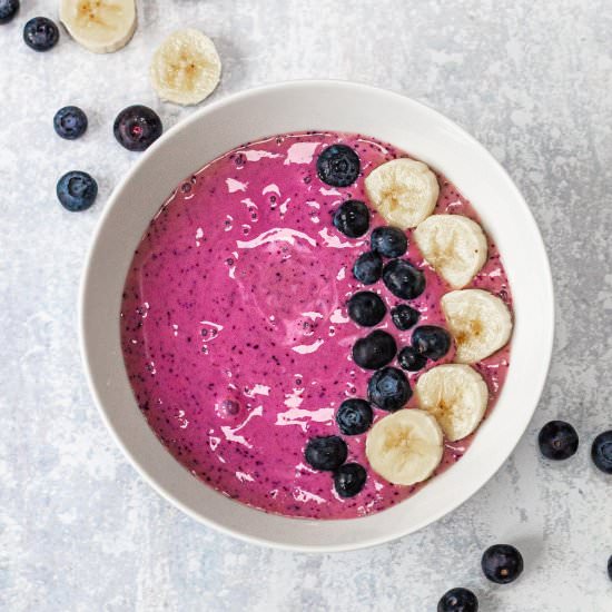 Blueberry Buttermilk Smoothie - Recipe photo by Searchingforspice