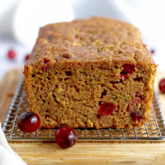 Whole Wheat Cranberry Zucchini Brea - Recipe photo by TwoSugarBugs