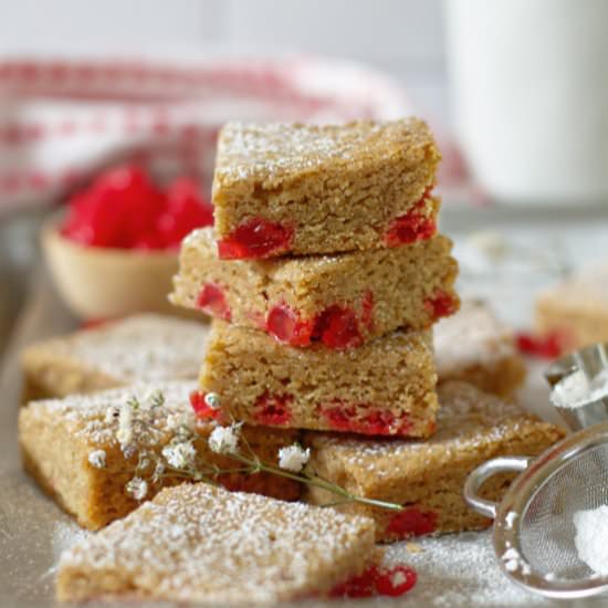 Red Hot Cinnamon Cookie Bars - Recipe photo by TwoSugarBugs