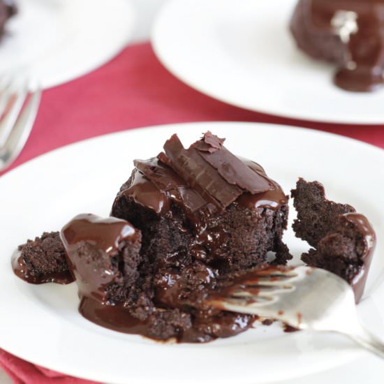 Molten Chocolate Lava Cake - Recipe photo by Cathys Gluten Free
