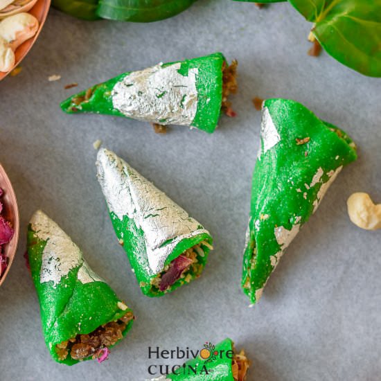 Kaju Paan - Recipe photo by Herbivore Cucina