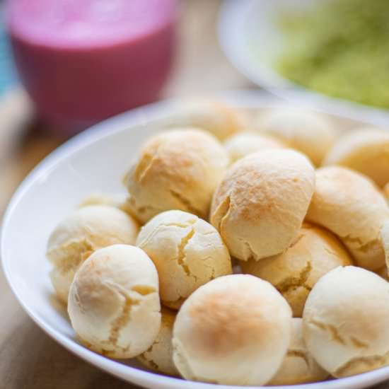 Vegan Pan de Queso (Cheese Bread) - Recipe photo by HazloVegan