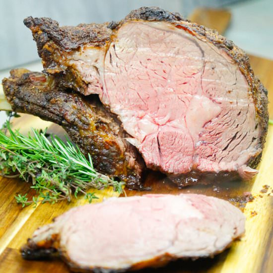 Easy Prime Rib - Recipe photo by Fitty Foodlicious