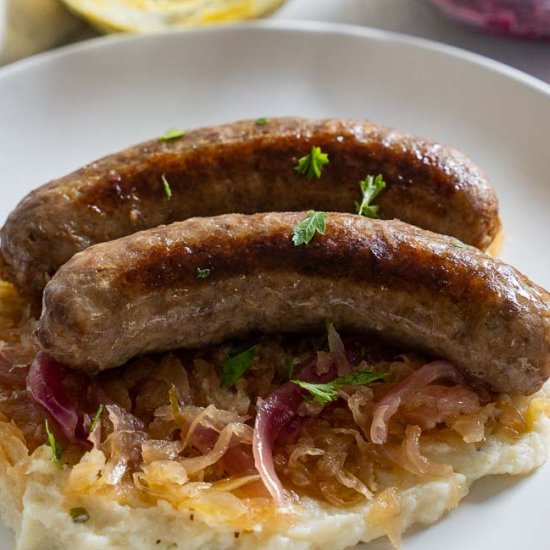 Instant Pot Brats - Recipe photo by debsdailydish