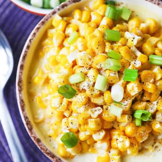 Creamy Crockpot Corn - Recipe photo by pipandebby