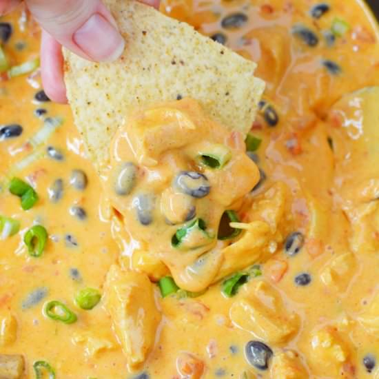 Cheesy Chicken Dip - Recipe photo by SaltySideDish