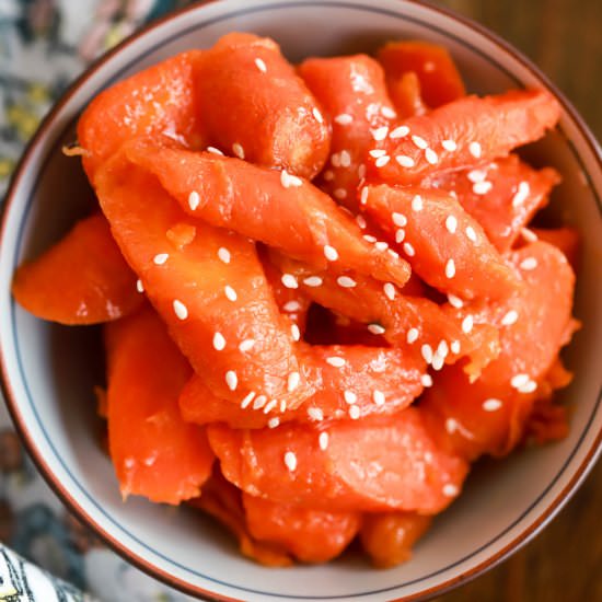 Hibachi Sweet Carrots - Recipe photo by FunnyLoveLindsay