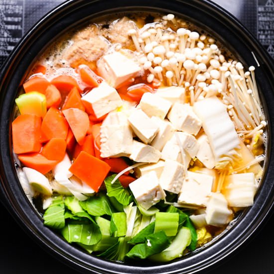 Japanese Sumo Stew "Chanko Nabe" - Recipe photo by Sudachi Recipes
