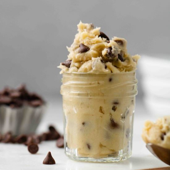 Edible cookie dough for one - Recipe photo by lifestyleofafoodie