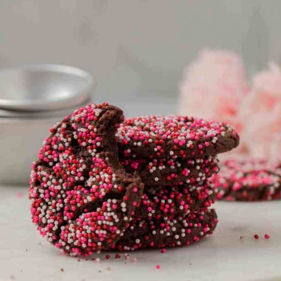 Valentine's day chocolate cookies - Recipe photo by lifestyleofafoodie