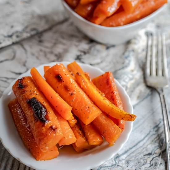 Roasted Carrots with Orange Glaze - Recipe photo by HostessAtHeart