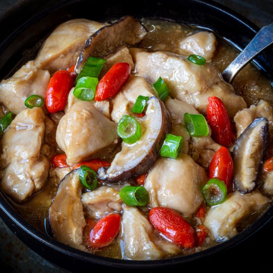 Asian steamed chicken - Recipe photo by cookingwithlei