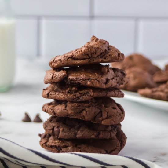 Double Chocolate Chip Cookies - Recipe photo by lifebeginswithdessert