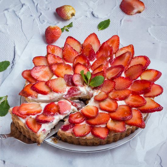 Strawberry Tart – An easy recipe - Recipe photo by anindya0909