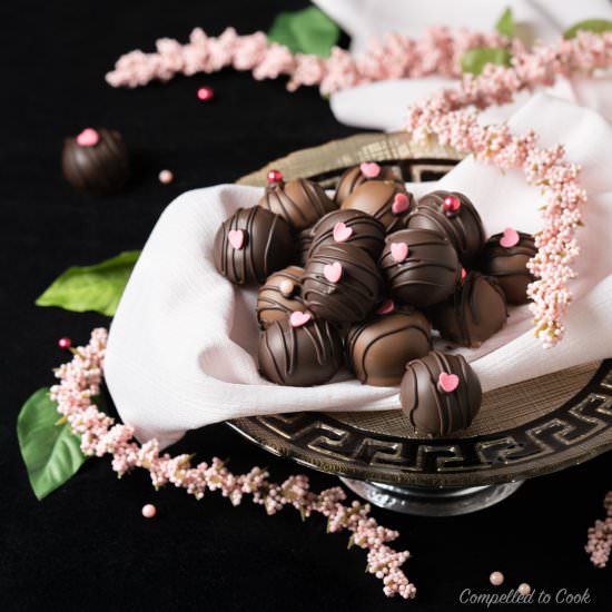 Chocolate Chambord Truffles - Recipe photo by Compelled To Cook