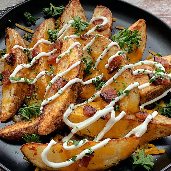 Air Fryer Potato Wedges - Recipe photo by agoudalife