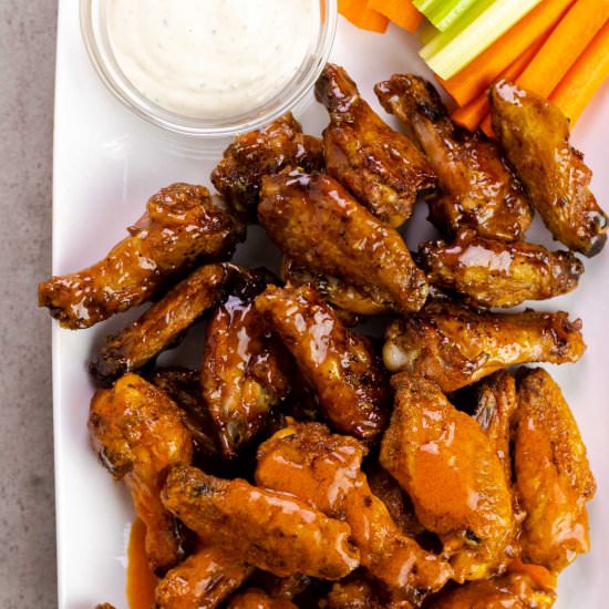 Crispy Baked Chicken Wings - Recipe photo by whippeditup