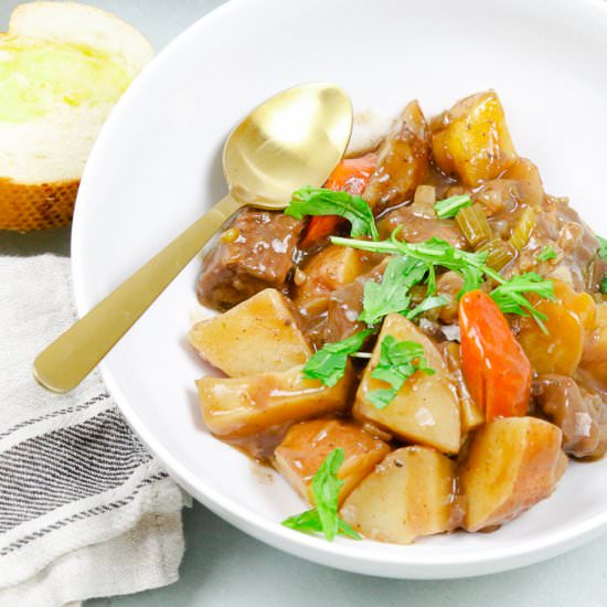 Easy Slow Cooker Beef And Vegetable - Recipe photo by Fitty Foodlicious