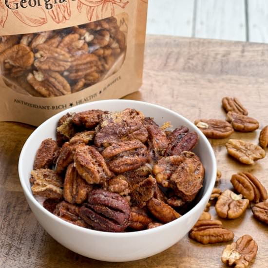 Asian-Spiced Pecans - Recipe photo by asiancaucasian