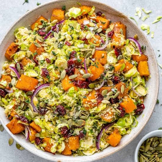 BUTTERNUT SQUASH SALAD - Recipe photo by healthyfitnessmeals