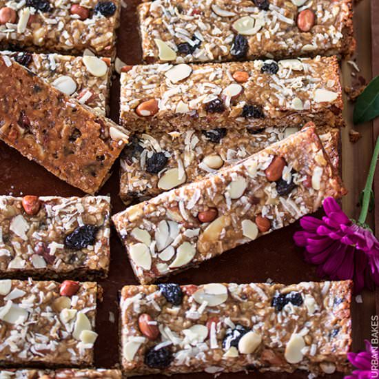 Coconut and Nut Energy Bars - Recipe photo by URBANBAKES