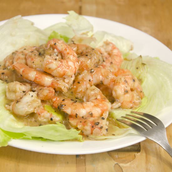 Eurasian Blackpepper Prawns - Recipe photo by Hungry PeePor