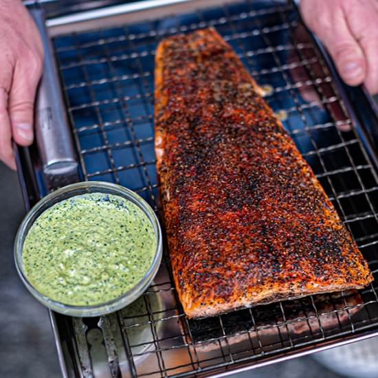 BBQ Spice-Rub Salmon - Recipe photo by Flaevor