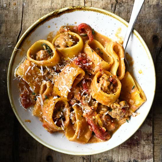 Creamy Beef Bolognese - Recipe photo by servingdumplings