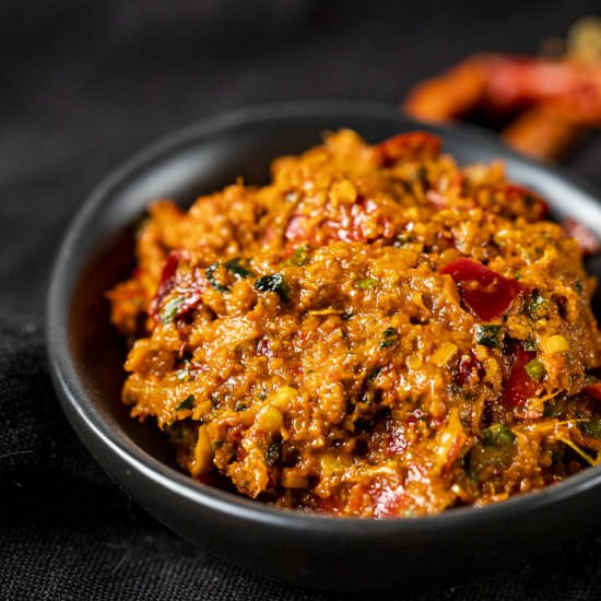 Panang Curry Paste - Recipe photo by Went Here 8 This
