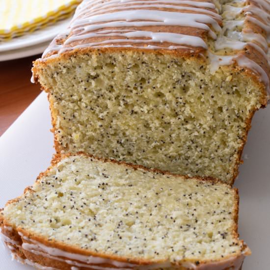 Lemon Poppy Seed Bread - Recipe photo by For the Love of Cooking