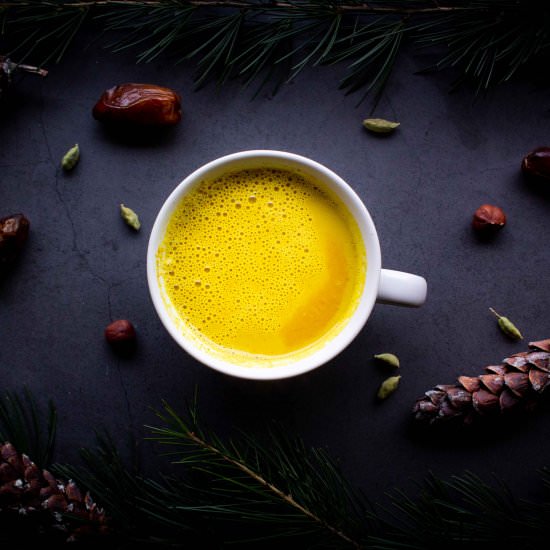 Vegan Golden Milk - Recipe photo by Ourplantbasedworld