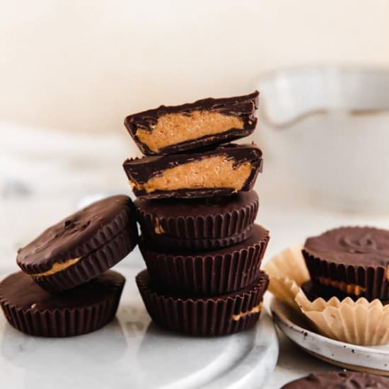 Protein Peanut Butter Cups - Recipe photo by erinliveswhole