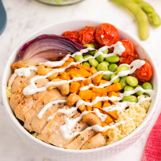 How to Make Buddha Bowls - Recipe photo by familyfreshmeals
