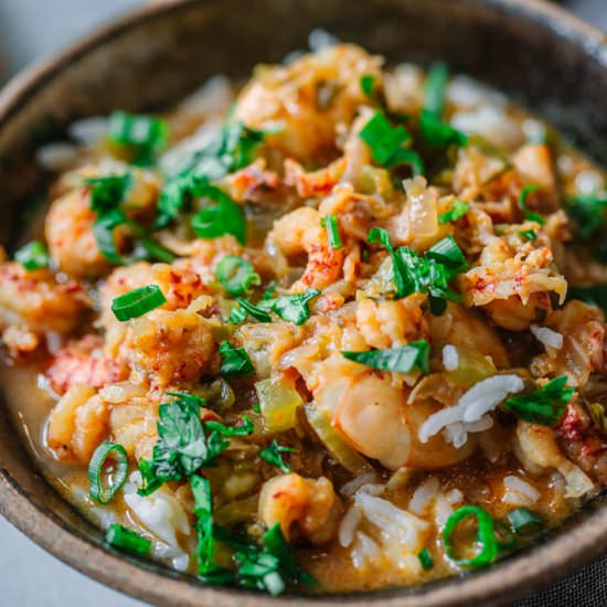 Creamy Crawfish Etouffe - Recipe photo by atastymess
