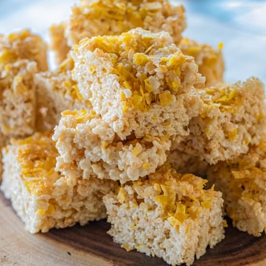Plantain Rice Krispie Treats - Recipe photo by Belquistwist