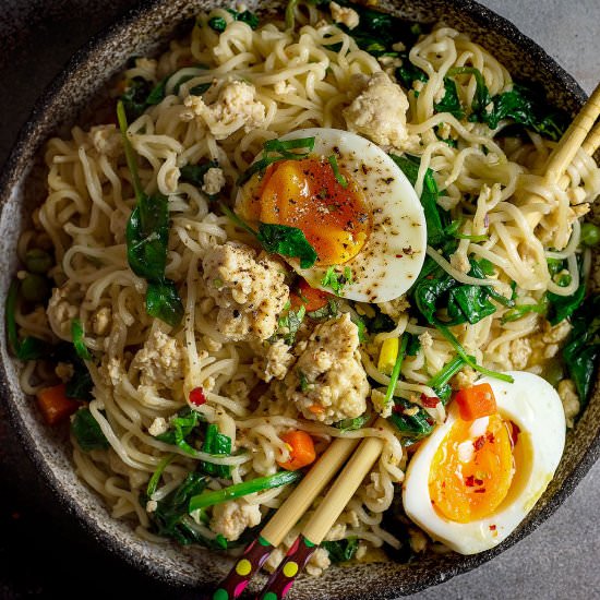 Spicy Chicken Ramen - Recipe photo by Chefjar