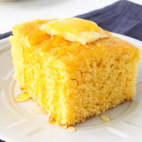 Best Moist Cornbread - Recipe photo by amandacooksandstyles