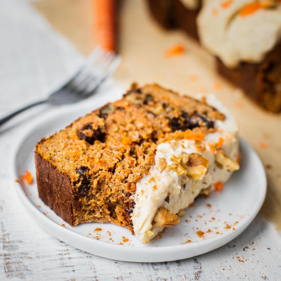 Paleo Carrot Cake Bread - Recipe photo by Shuangys Kitchensink