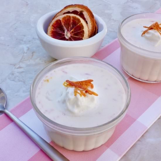 Blood Orange Panna Cotta - Recipe photo by anothertablespoon