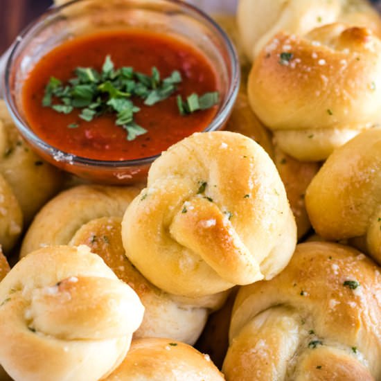 Homemade Garlic Knots Recipe - Recipe photo by KyleeCooks