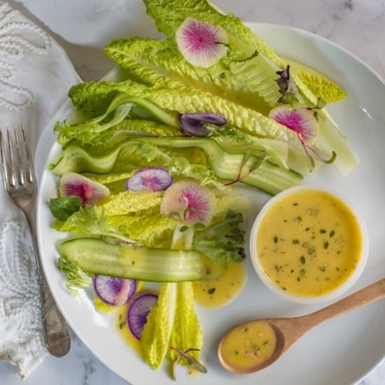 salad w preserved lemon vinaigrette - Recipe photo by a zest for life