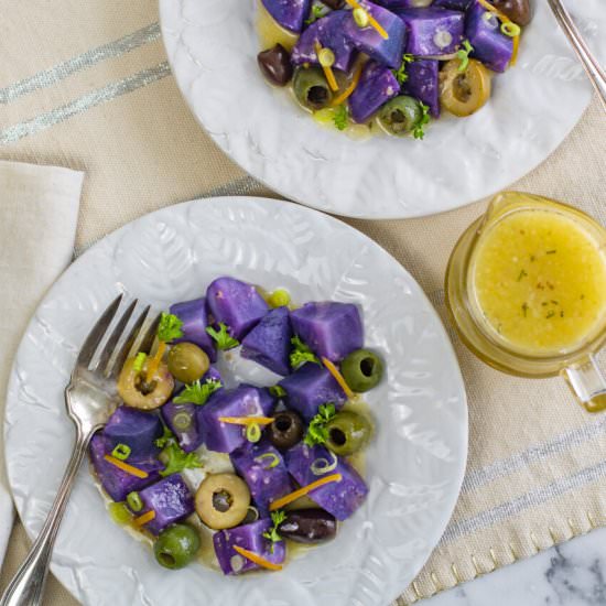 Peruvian Potato Salad - Recipe photo by a zest for life