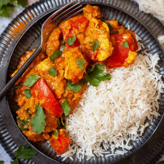 Healthy Chicken & Lentil Curry - Recipe photo by littlesugarsnaps