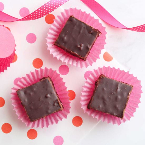 Decadent 3-Ingredient Fudge - Recipe photo by Two Healthy Kitchens