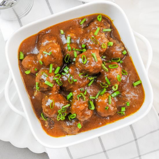 BBQ Meatballs - Recipe photo by House of Elyn Ryn